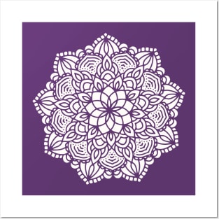 Pretty Pastel Mandala Posters and Art